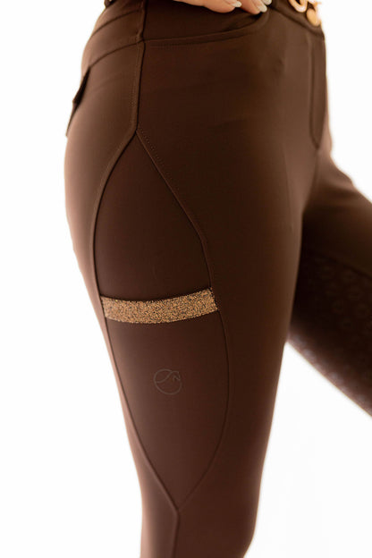 Reithose Glamour – Brown