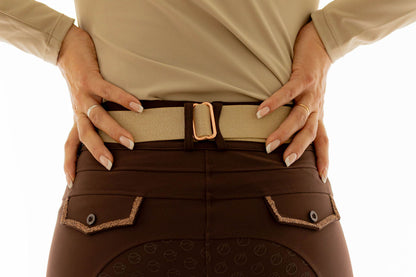 Gürtel Glamour - taupe