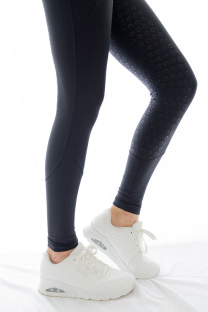 Reitleggings Glamour - black
